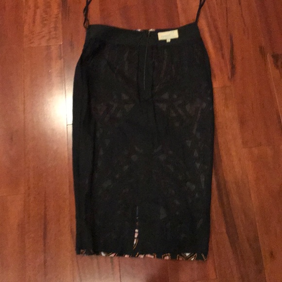 Gorgeous Anthropologie silk and sequin skirt - Picture 4 of 8